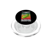 Vintage It's A Cetriolo Penso che Non Capiresti PopSockets PopGrip per MagSafe