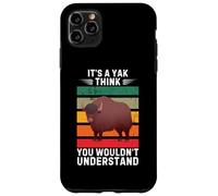 Vintage It's A Yak Pensi che non capiresti Custodia per iPhone 11 Pro Max