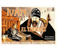 Vintage Ivan il terribile arte murale figura storica arte murale