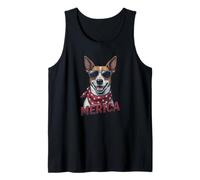 Vintage Jack Russell Terrier 4 luglio Merica Canotta