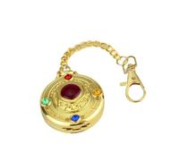 Vintage Japan Anime Sailor Moon Orologio Da Tasca Ciondolo Con Diamante Oro Fob Orologio Al Quarzo Collana A Catena Regalo Carino Per Le Donne Ragazza
