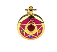 Vintage Japan Anime Sailor Moon Orologio Da Tasca Ciondolo Con Diamante Oro Fob Orologio Al Quarzo Collana A Catena Regalo Carino Per Le Donne Ragazza