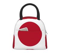Vintage Japan Bandiera Stampa Grande Borsa Pranzo Lunchbox Cooler Bag Kids Reusable Tote Unisex Con Tracolla Insulated Lunch Box Per Outdoor Picnic Work School Camping