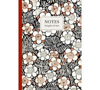 Vintage Japanese Floral Notebook: A5 Lined Notebook | Plum Blossom Pattern
