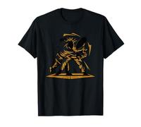 Vintage Japanese Martial Arts Judo Warrior Graphic Classic Maglietta