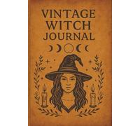 Vintage Journal for Women: 6 x 9 in | 160 Pages | Mystical Writing Notebook with Plain Vintage Pages for Journaling, Notes, and Witchcraft - Heartmia Seasonal Sparks