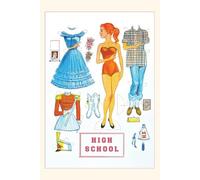 Vintage Journal High School Paper Doll (Tascabile)