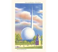 Vintage Journal Trylon and Perisphere, New York World's Fair, 1939