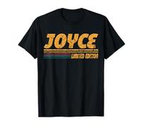 Vintage Joyce Nome Retro Groovy Personale Joyce Donne Maglietta
