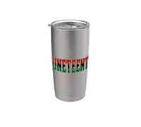 Vintage Juneteenth 1865 Freedom Day Celebration Bicchiere termico in acciaio inox doppia parete