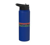 Vintage Juneteenth 1865 Freedom Day Celebration Stainless Steel Insulated Water Bottle
