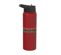 Vintage Juneteenth 1865 Freedom Day Celebration Stainless Steel Insulated Water Bottle