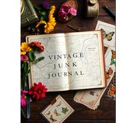 Vintage Junk Journal: The Ultimate Ephemera Collection Kit for Scrapbooking, Decoupage, and Collage Art | 40+ Pages of Maps, Flowers, Victorian Ladies, and Steampunk Cutouts (Single-Sided)