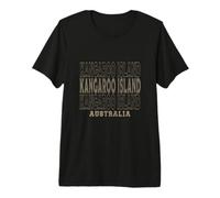 Vintage Kangaroo Island Australia Maglietta Premium