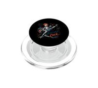 Vintage Karate Cazzo Robot Gallo Retrò Atomico Kick Fighter PopSockets PopGrip per MagSafe