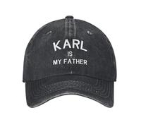 Vintage Karl è Mio Padre Berretti da Baseball Unisex Distressed Lavato Snapback cap Divertente all'aperto activi tiesregalo Cappelli cap