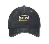 Vintage La Spirale Discendente NIN Berretti da Baseball Uomini Donne Distressed Denim Headwear Nove Pollici Unghie Allenamenti All'aperto Regalo Cappelli cap