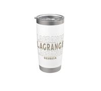 Vintage LaGrange Georgia Bicchiere termico in acciaio inox doppia parete