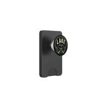 Vintage Lake Days Canoa Paddle Tramonto vita sul lago PopSockets PopWallet per MagSafe