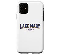 Vintage Lake Mary, Florida Baseball Mom lovers an fans Custodia per iPhone 11