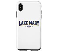Vintage Lake Mary, Florida Baseball Mom lovers an fans Custodia per iPhone XS Max