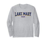 Vintage Lake Mary, Florida Baseball Mom Lovers an Fans Maglia a Manica