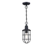 Vintage Lampada Sospensione Esterno Coprire E27 Nero Luci Casa di Campagna a