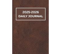 Vintage Leather-Look Daily Journal | 6x9" Classic Lined Notebook | 120 Pages | Journal for Writers, Creatives & Deep Thinkers
