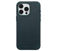 ACCEZZ Vintage Leather Backcover COVER per Apple iPhone 15 Pro Max, Verde