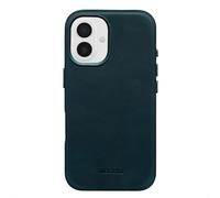 ACCEZZ Vintage Leather Backcover COVER per Apple iPhone 16, Verde