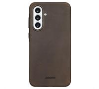 ACCEZZ Vintage Leather Backcover COVER per Samsung Samsung Galaxy A56 (5G), Marrone