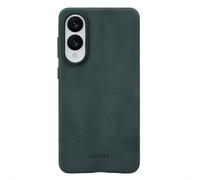 ACCEZZ Vintage Leather Backcover COVER per Samsung Samsung Galaxy S25 Edge, Verde