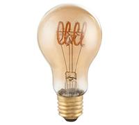 VINTAGE LED E27 lampadina 4 watt Edison lampada in vetro ambra 200lm 2000K Globo 11403F
