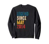 Vintage Legend Since May 2014-7 Year Old Boys Birthday Felpa