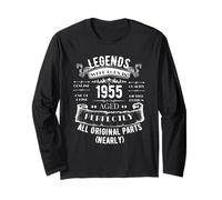 Vintage Legends Nato nel 1955 Maglia a Manica