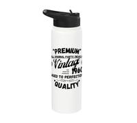 Vintage Legends Nato nel 1960 Stainless Steel Insulated Water Bottle