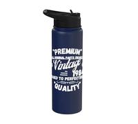 Vintage Legends Nato nel 1984 Stainless Steel Insulated Water Bottle