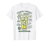 Vintage Lemonade Stand Cottage Core Limone Maglietta