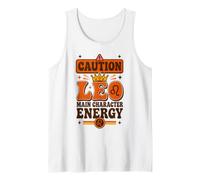 Vintage Leo Zodiac «Protagonista Energy» Boho Sun Canotta