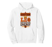 Vintage Leo Zodiac «Protagonista Energy» Boho Sun Felpa con Cappuccio