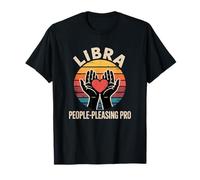 Vintage Libra Horoscope Design - People-Pleasing PRO Maglietta
