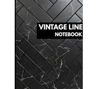 Vintage Line Notebook: Old World 8.5x11 Journal for Writing & Notes