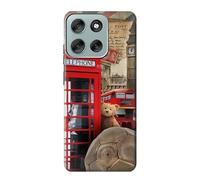 Vintage London British Case Cover Custodia per Motorola Moto G56
