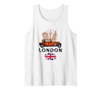 Vintage London Car Shirts, London Sort Sleeve Graphic Outfit Canotta