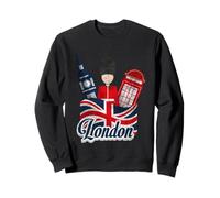 Vintage London Shirts, London Graphic Tees - London Apparel Felpa