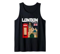 Vintage London T Shirt, London Graphic Tees - London Apparel Canotta