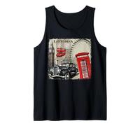 Vintage Londra Regno Unito, I Love London Vibes, Cool London Graphic Canotta