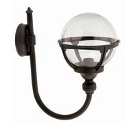 Vintage Luce per Esterni Nero IP44 Sfera Schermo E27 Ragnell Parete Casa Garten