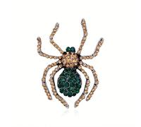 Vintage lusso Personalità Esagerata Spilla Strass Spilla con spilla per insetti Accessori per abbigliamento