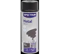 Vintage Luxury Metal Black Matt spray paint, vernice spray opaca per metallo nero Spectrum 400 ml